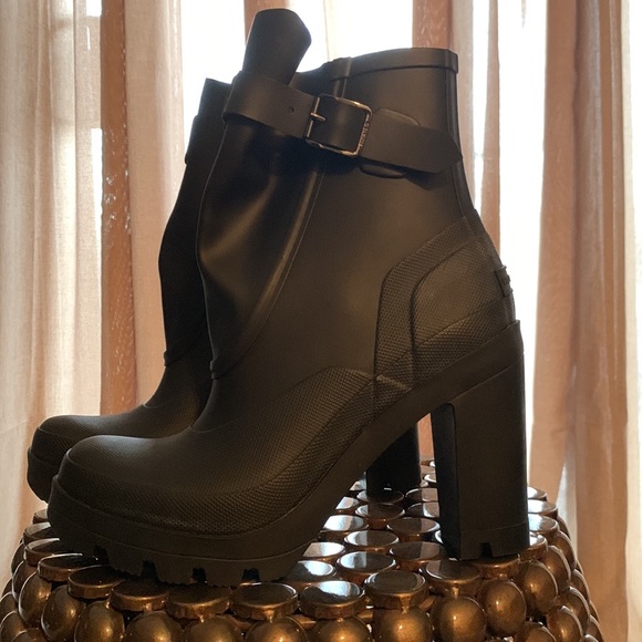 Hunter Shoes - Hunter Galosh Ankle Boots - Rare